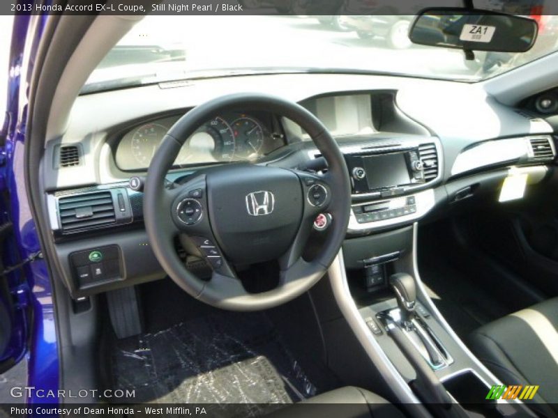 Dashboard of 2013 Accord EX-L Coupe