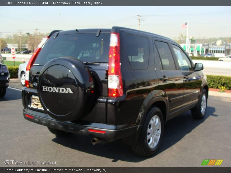 Nighthawk Black Pearl / Black 2006 Honda CR-V SE 4WD
