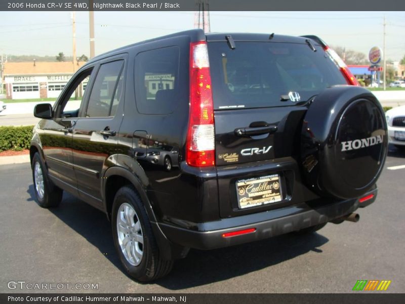 Nighthawk Black Pearl / Black 2006 Honda CR-V SE 4WD