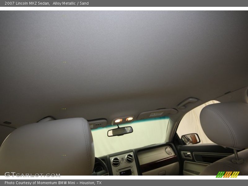 Alloy Metallic / Sand 2007 Lincoln MKZ Sedan