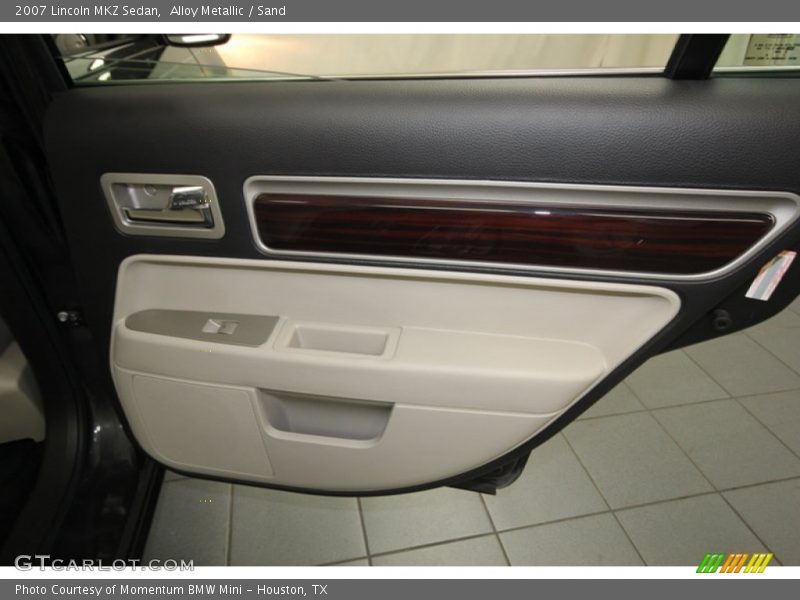 Alloy Metallic / Sand 2007 Lincoln MKZ Sedan