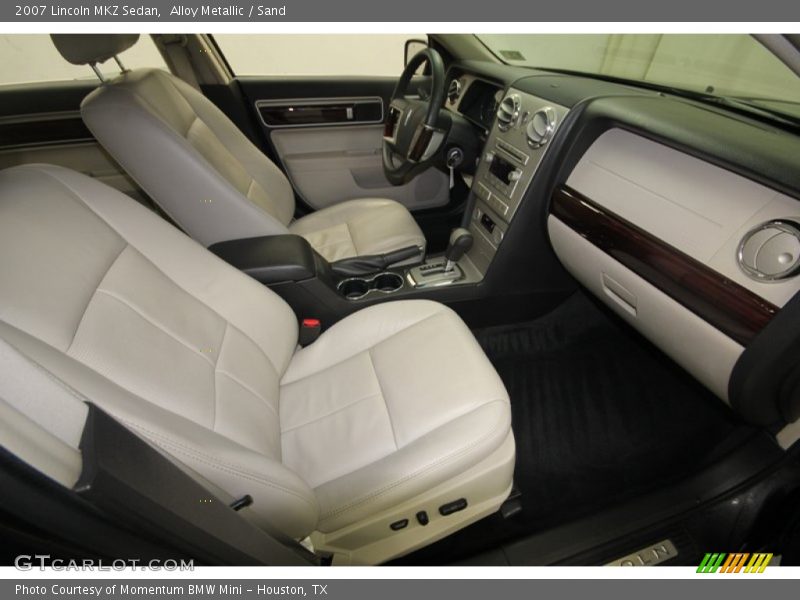 Alloy Metallic / Sand 2007 Lincoln MKZ Sedan