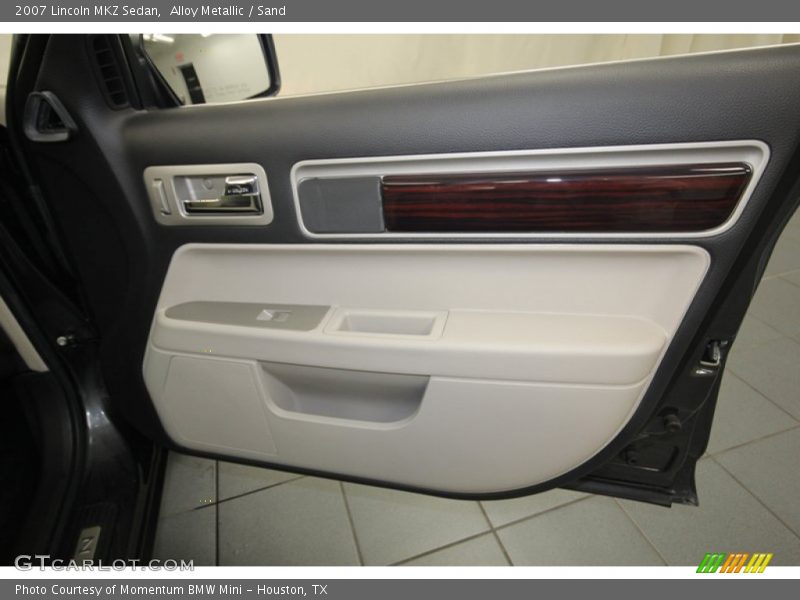 Alloy Metallic / Sand 2007 Lincoln MKZ Sedan