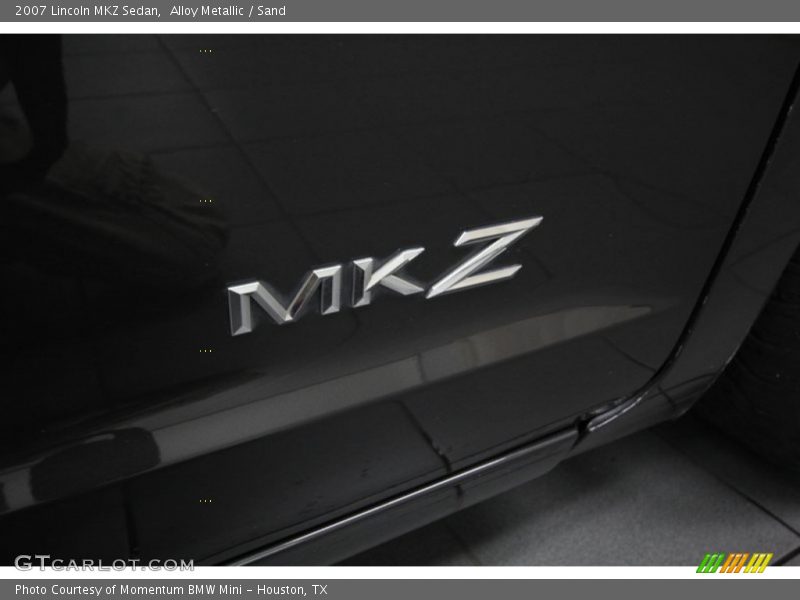 Alloy Metallic / Sand 2007 Lincoln MKZ Sedan