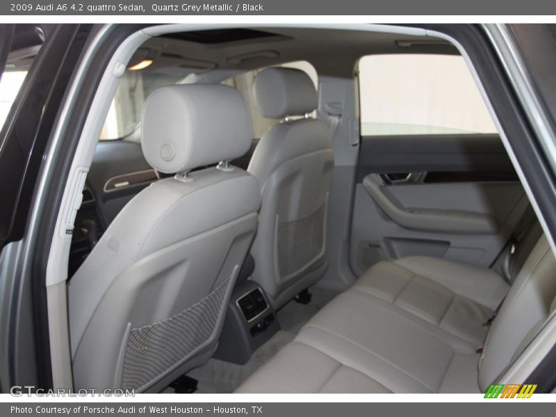 Rear Seat of 2009 A6 4.2 quattro Sedan