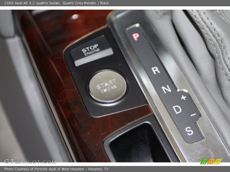Quartz Grey Metallic / Black 2009 Audi A6 4.2 quattro Sedan