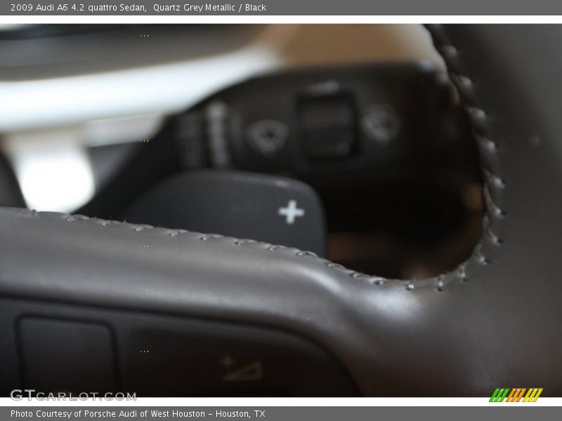 Quartz Grey Metallic / Black 2009 Audi A6 4.2 quattro Sedan