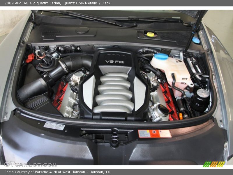  2009 A6 4.2 quattro Sedan Engine - 4.2 Liter FSI DOHC 32-Valve VVT V8