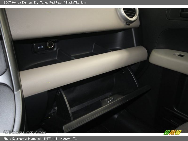 Tango Red Pearl / Black/Titanium 2007 Honda Element EX