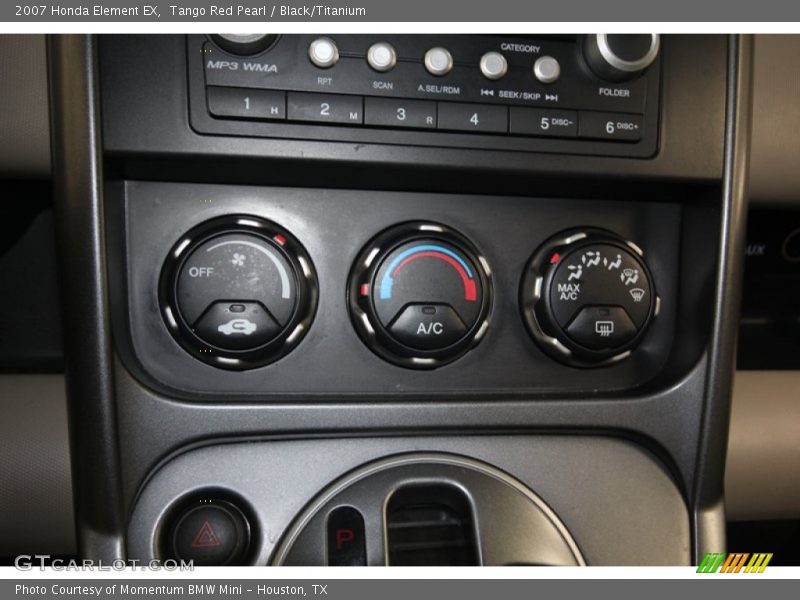 Controls of 2007 Element EX