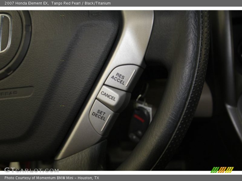 Tango Red Pearl / Black/Titanium 2007 Honda Element EX