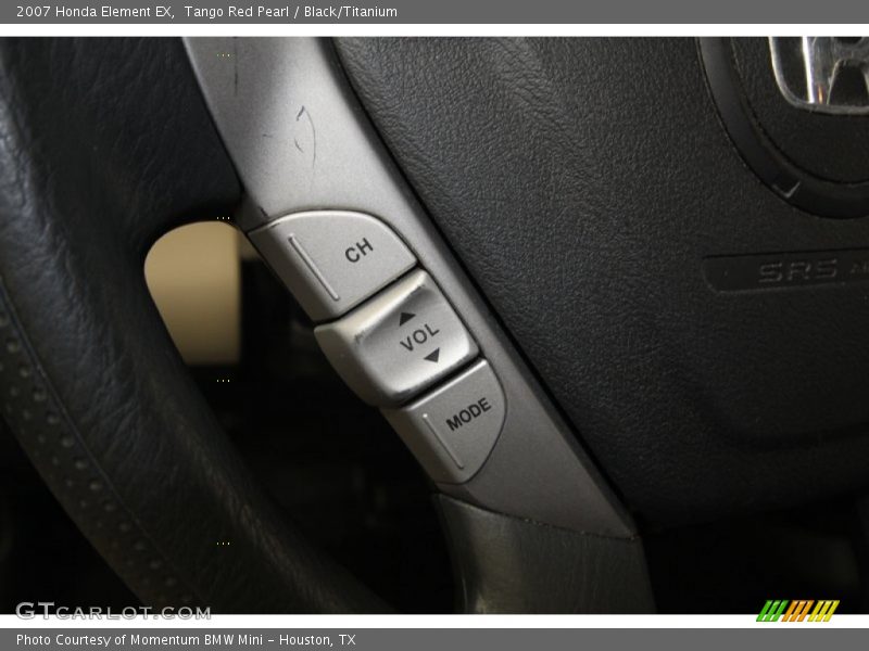 Tango Red Pearl / Black/Titanium 2007 Honda Element EX