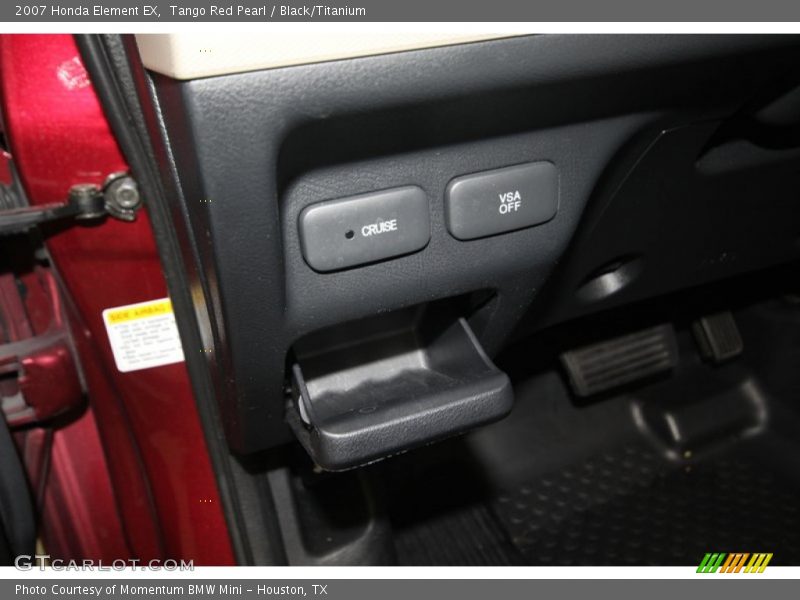 Tango Red Pearl / Black/Titanium 2007 Honda Element EX