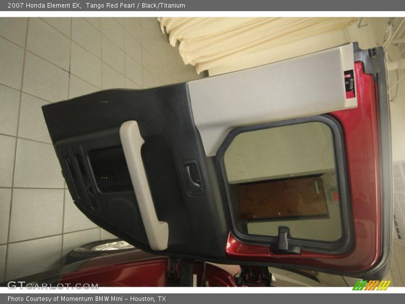 Tango Red Pearl / Black/Titanium 2007 Honda Element EX