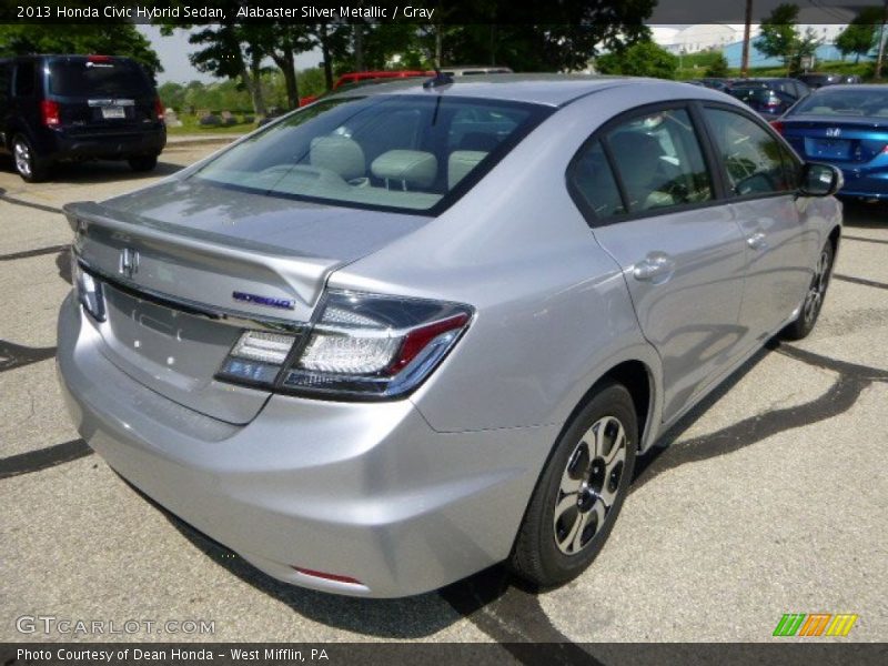  2013 Civic Hybrid Sedan Alabaster Silver Metallic