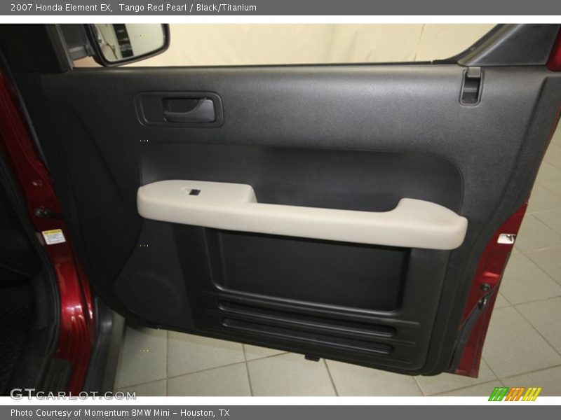 Tango Red Pearl / Black/Titanium 2007 Honda Element EX