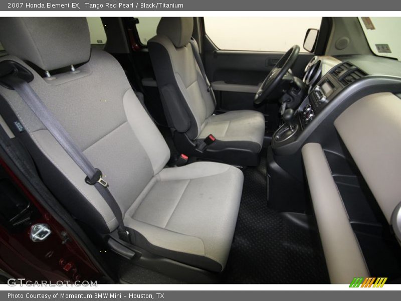 Tango Red Pearl / Black/Titanium 2007 Honda Element EX