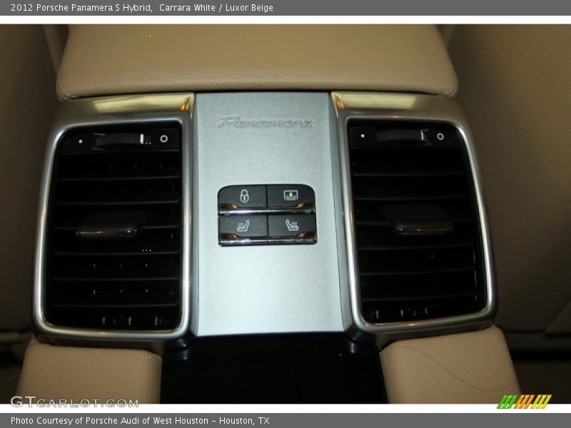 Carrara White / Luxor Beige 2012 Porsche Panamera S Hybrid