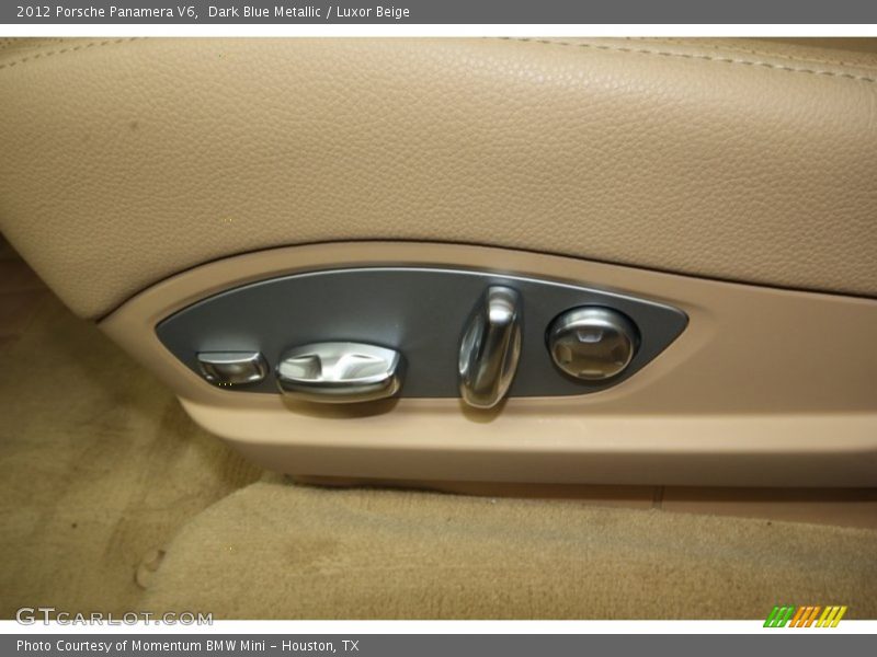Dark Blue Metallic / Luxor Beige 2012 Porsche Panamera V6