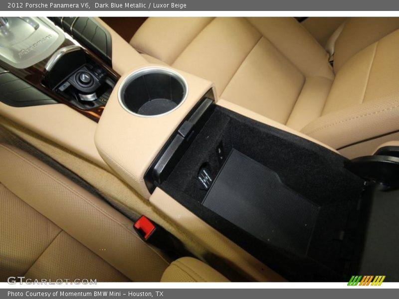 Dark Blue Metallic / Luxor Beige 2012 Porsche Panamera V6