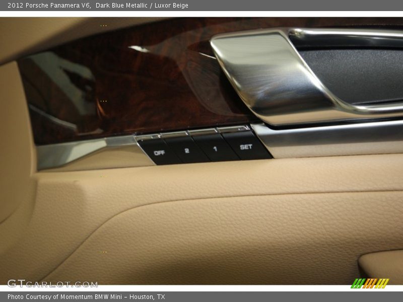 Dark Blue Metallic / Luxor Beige 2012 Porsche Panamera V6