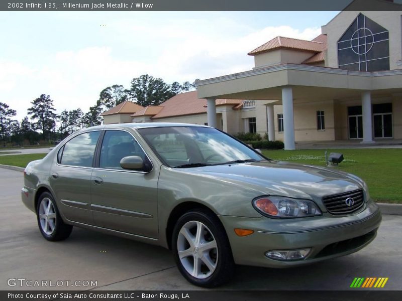 Millenium Jade Metallic / Willow 2002 Infiniti I 35