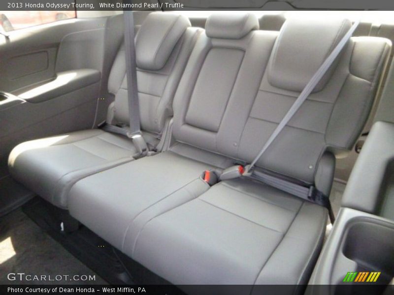 White Diamond Pearl / Truffle 2013 Honda Odyssey Touring