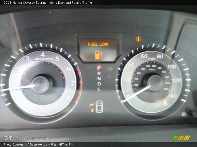 White Diamond Pearl / Truffle 2013 Honda Odyssey Touring