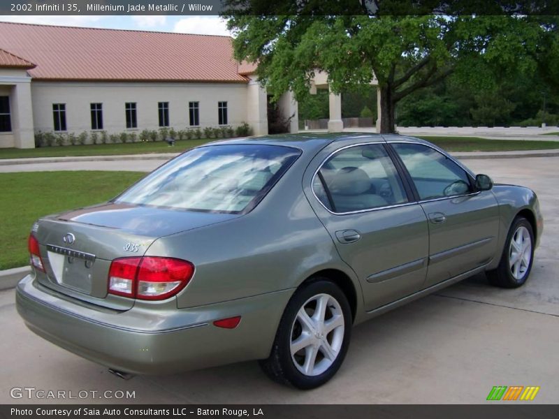 Millenium Jade Metallic / Willow 2002 Infiniti I 35
