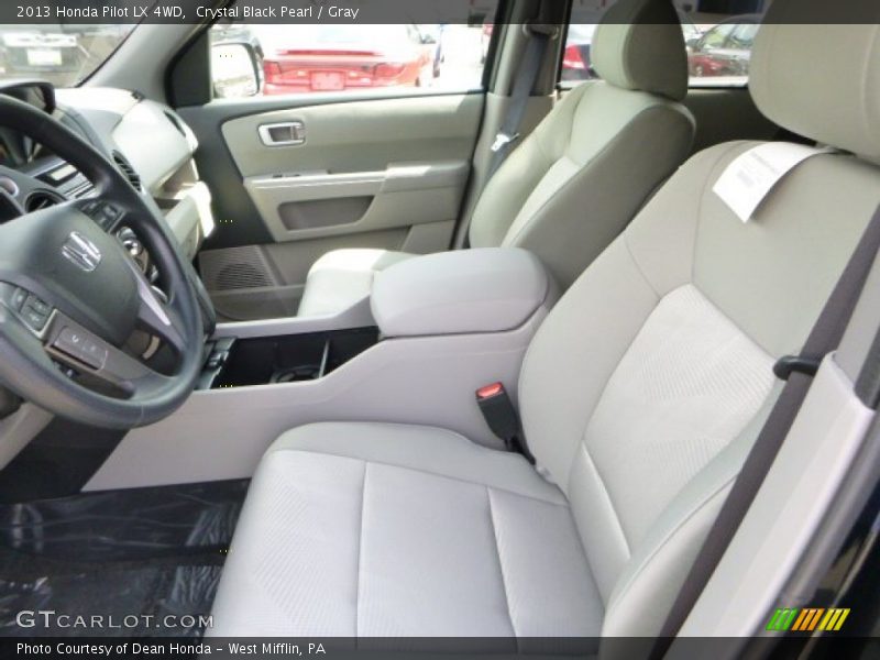 Front Seat of 2013 Pilot LX 4WD