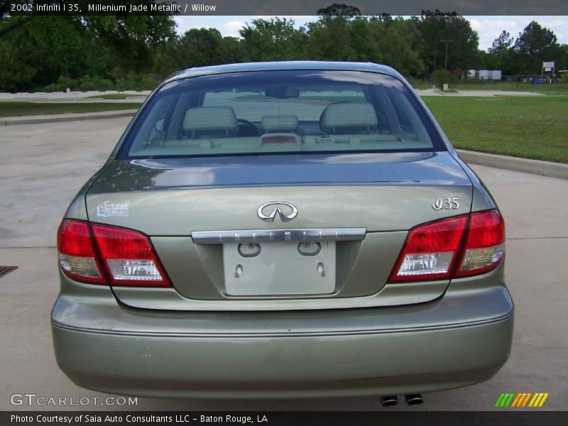 Millenium Jade Metallic / Willow 2002 Infiniti I 35