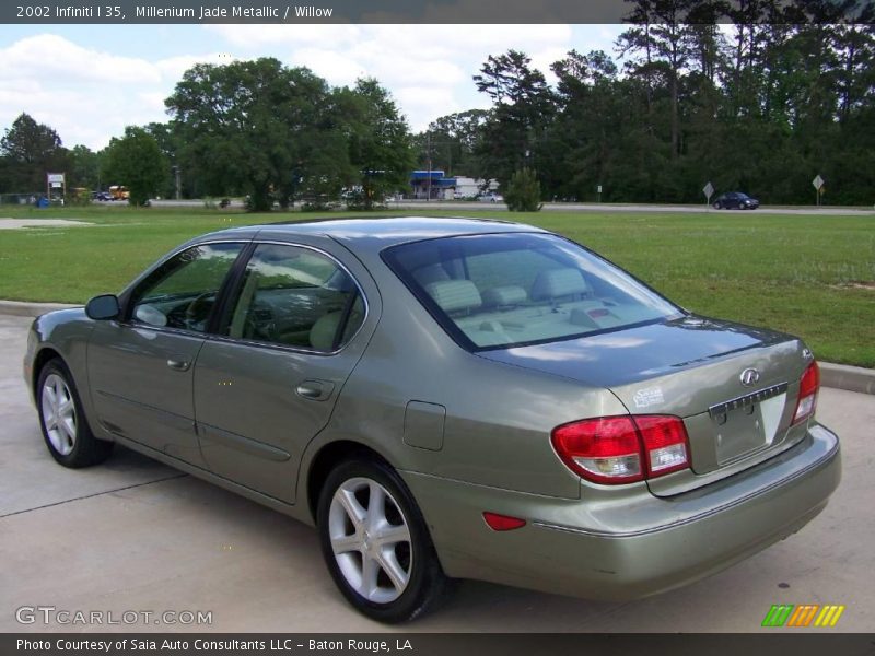 Millenium Jade Metallic / Willow 2002 Infiniti I 35