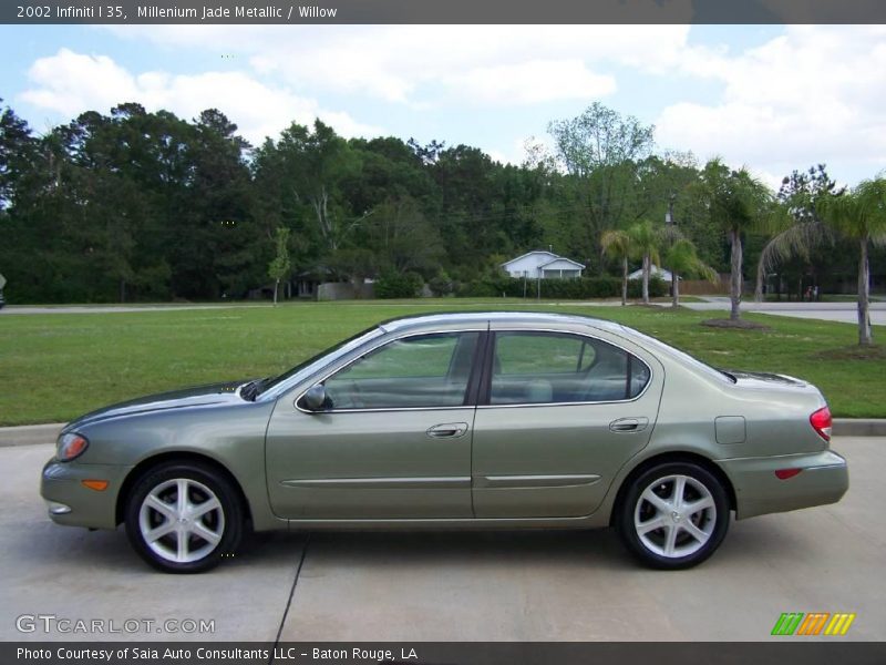 Millenium Jade Metallic / Willow 2002 Infiniti I 35