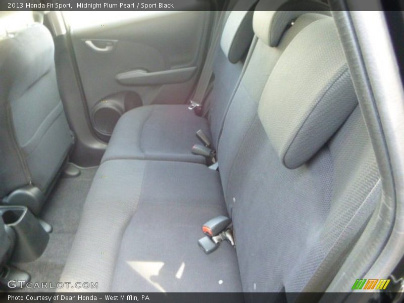 Midnight Plum Pearl / Sport Black 2013 Honda Fit Sport