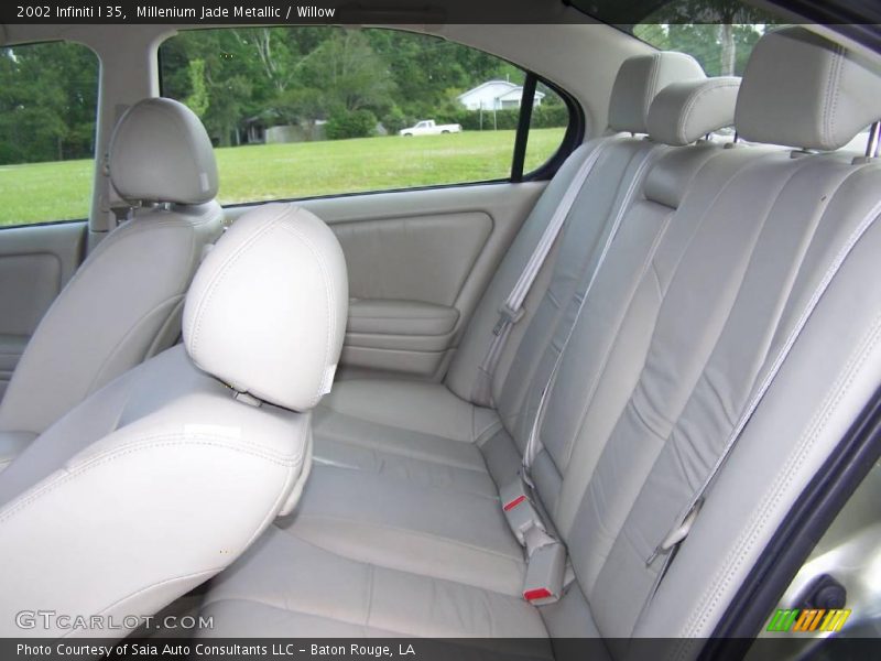 Millenium Jade Metallic / Willow 2002 Infiniti I 35