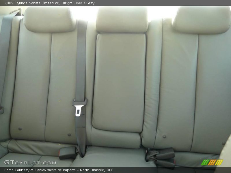 Bright Silver / Gray 2009 Hyundai Sonata Limited V6