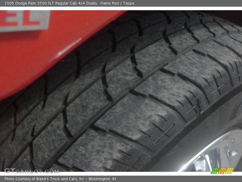 Flame Red / Taupe 2005 Dodge Ram 3500 SLT Regular Cab 4x4 Dually