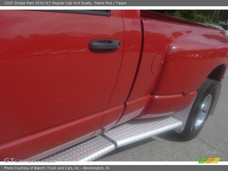 Flame Red / Taupe 2005 Dodge Ram 3500 SLT Regular Cab 4x4 Dually