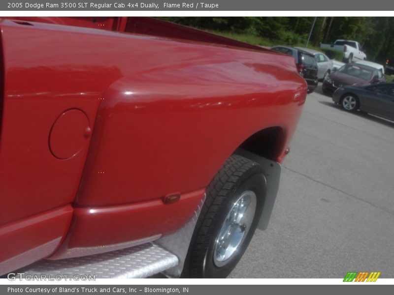 Flame Red / Taupe 2005 Dodge Ram 3500 SLT Regular Cab 4x4 Dually