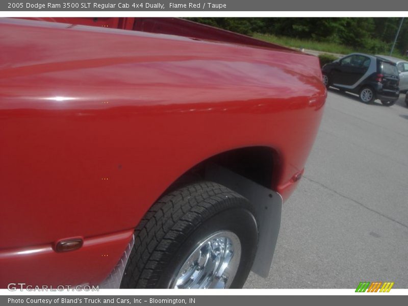 Flame Red / Taupe 2005 Dodge Ram 3500 SLT Regular Cab 4x4 Dually