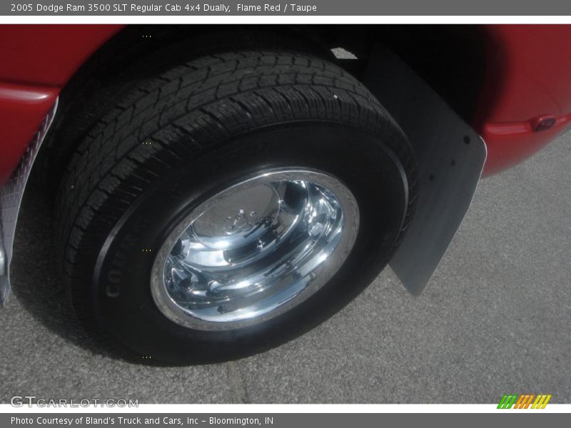 Flame Red / Taupe 2005 Dodge Ram 3500 SLT Regular Cab 4x4 Dually