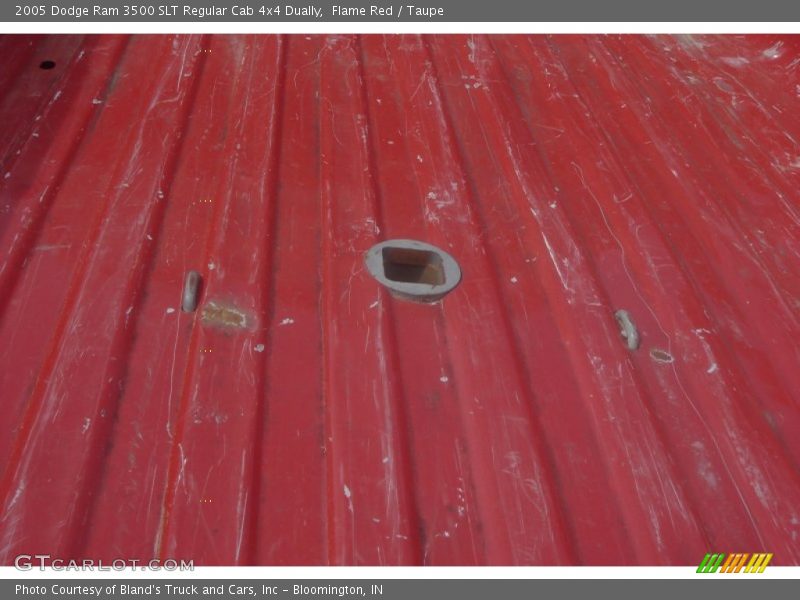 Flame Red / Taupe 2005 Dodge Ram 3500 SLT Regular Cab 4x4 Dually