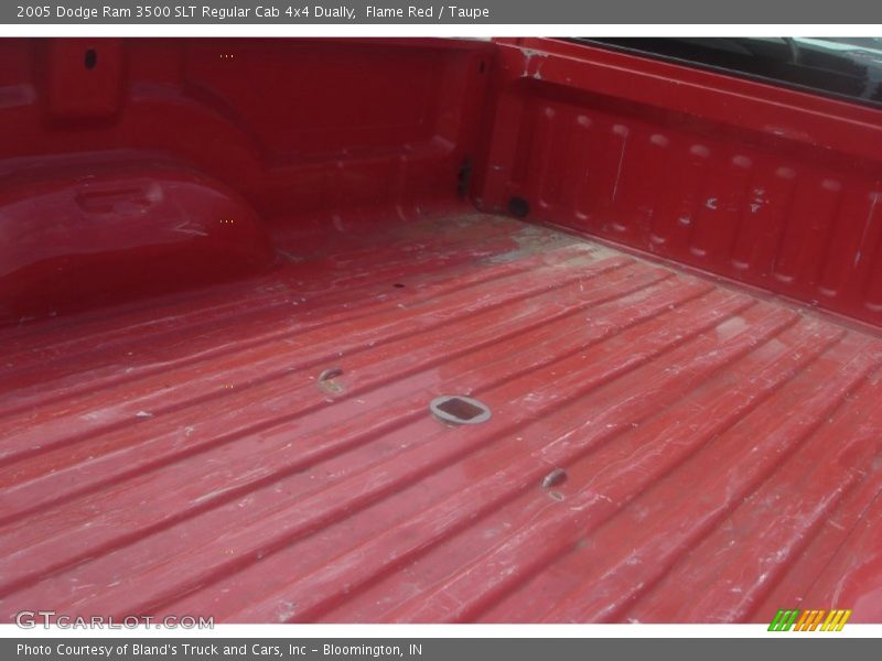 Flame Red / Taupe 2005 Dodge Ram 3500 SLT Regular Cab 4x4 Dually
