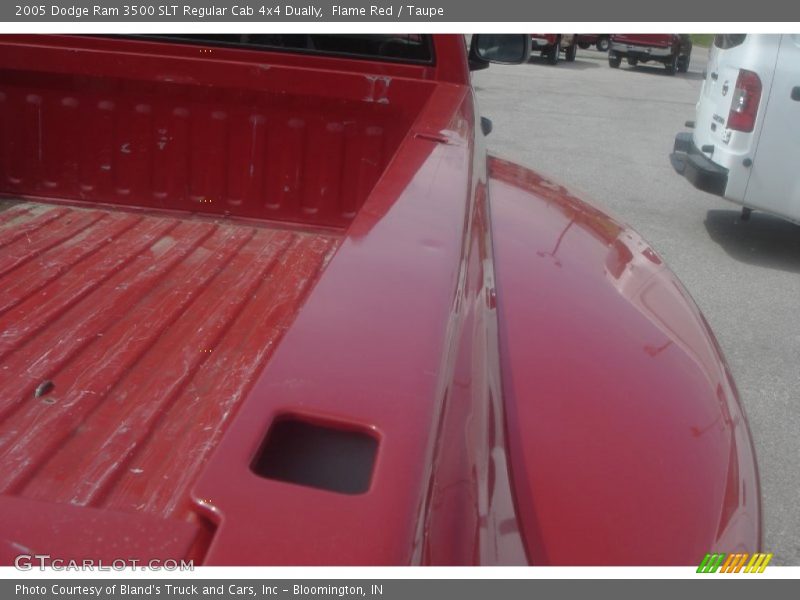 Flame Red / Taupe 2005 Dodge Ram 3500 SLT Regular Cab 4x4 Dually