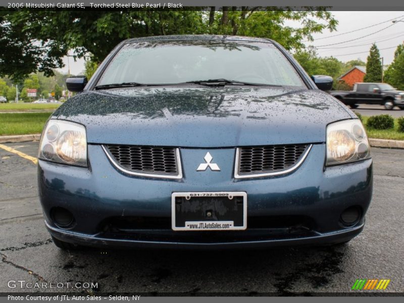 Torched Steel Blue Pearl / Black 2006 Mitsubishi Galant SE