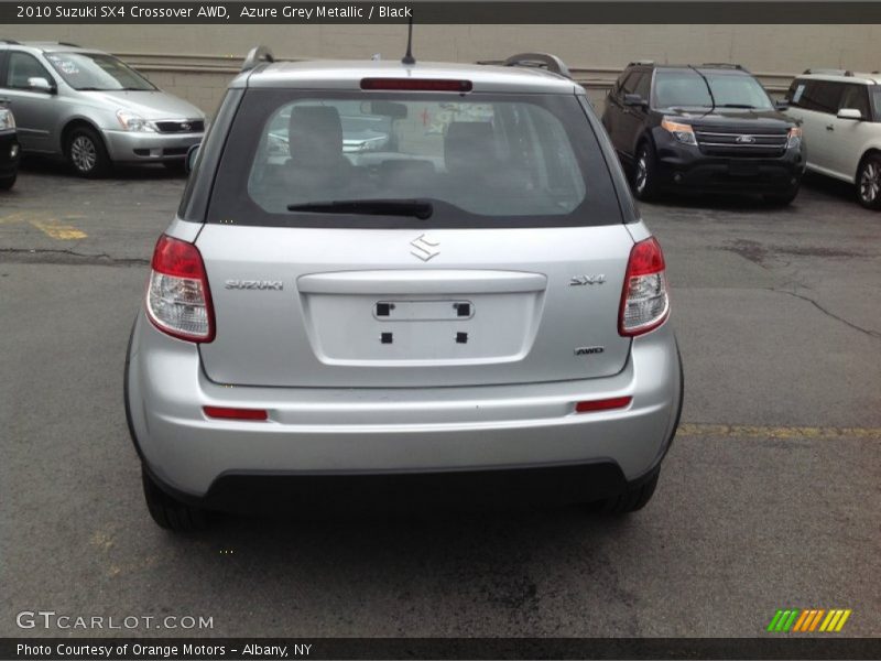 Azure Grey Metallic / Black 2010 Suzuki SX4 Crossover AWD