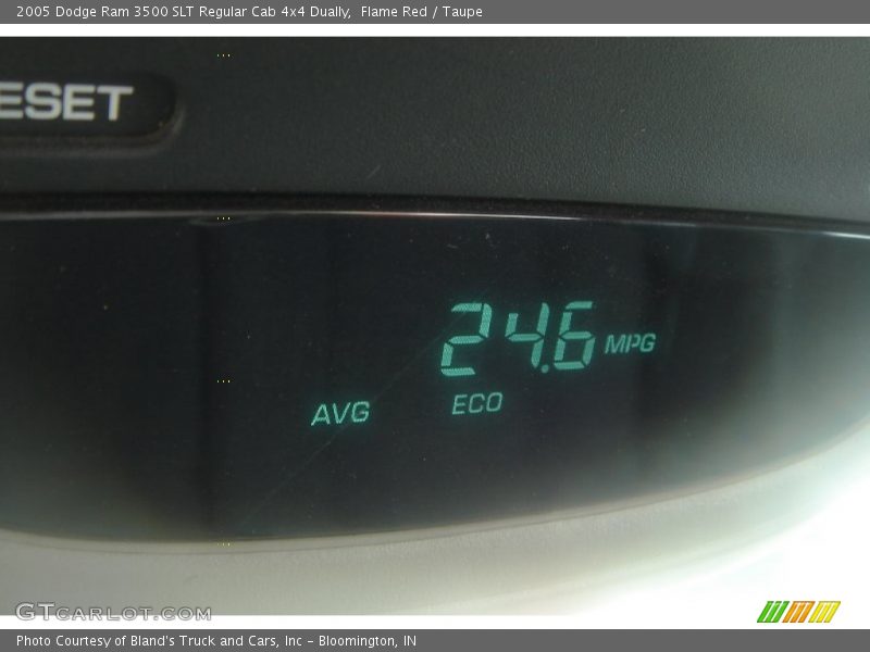 Flame Red / Taupe 2005 Dodge Ram 3500 SLT Regular Cab 4x4 Dually