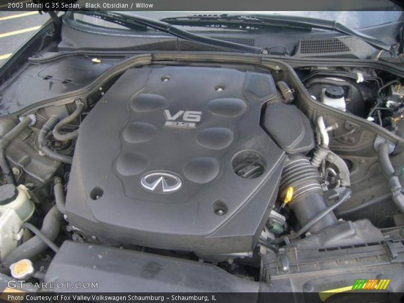 Black Obsidian / Willow 2003 Infiniti G 35 Sedan