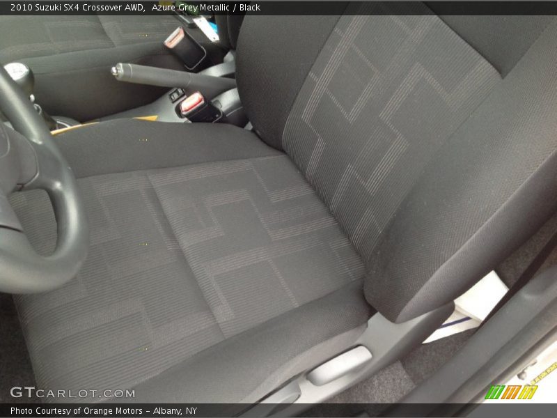 Azure Grey Metallic / Black 2010 Suzuki SX4 Crossover AWD