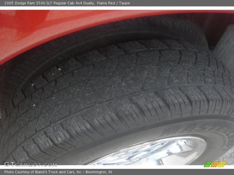 Flame Red / Taupe 2005 Dodge Ram 3500 SLT Regular Cab 4x4 Dually